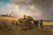 Ritorno del fieno durante un temporale - Carl Schlesinger — vista dell’opera