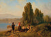 Scène de bergers - Carl Schlesinger — vista dell’opera