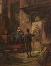 Il pittore nell'atelier - Carl Spitzweg — vista dell’opera