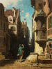 Il fattorino - Carl Spitzweg — vista dell’opera