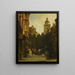 L'ora del gatto - Carl Spitzweg — quadro incorniciato alla parete