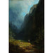 Nella valle alpina superiore, paesaggio con il monte Wendelstein - Carl Spitzweg — vista dell’opera