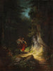 Cacciatore con una ragazza Il cacciatore innamorato - Carl Spitzweg — vista dell’opera
