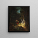 Cacciatore con una ragazza Il cacciatore innamorato - Carl Spitzweg — quadro incorniciato alla parete