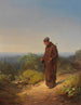 Mnch Elle m'aime un peu du fond du cœur - Carl Spitzweg — vista dell’opera