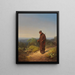 Mnch Elle m'aime un peu du fond du cœur - Carl Spitzweg — quadro incorniciato alla parete