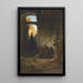 Dell'Oriente - Carl Spitzweg — quadro incorniciato alla parete