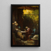 Riproduzione del dipinto Érudit en sciences naturelles - Carl Spitzweg