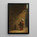 Riproduzione del dipinto Rue au Caire, Turco trova una rosa - Carl Spitzweg