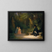 Le Veuf - Carl Spitzweg — quadro incorniciato alla parete