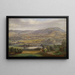 Paesaggio industriale - Carl Thöndel — quadro incorniciato alla parete