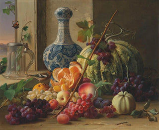 Carl Vilhelm Balsgaard - A still life of fruit.webp
