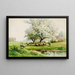 Paesaggio pastorale - Carl Weber — quadro incorniciato alla parete