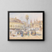 Colonna della Santissima Trinità a Mödling - Carl Weiss — quadro incorniciato alla parete