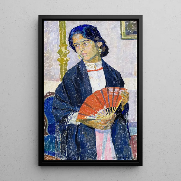 Petite gitane - Carl Wilhelmson — quadro incorniciato alla parete