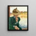 Scène de la côte ouest suédoise - Carl Wilhelmson — quadro incorniciato alla parete