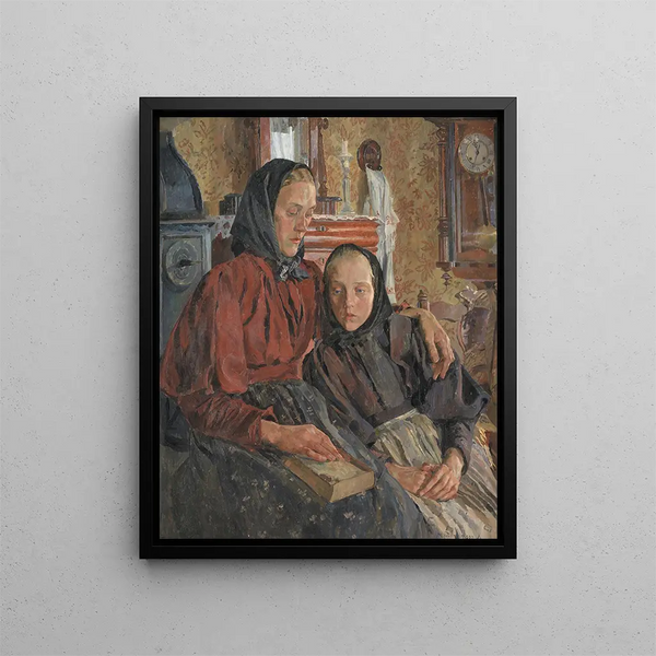 Sœurs - Carl Wilhelmson — quadro incorniciato alla parete