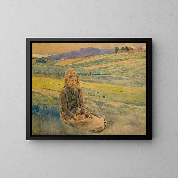 Soir d'été - Carl Wilhelmson — quadro incorniciato alla parete