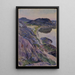 La strada di Bgevik - Carl Wilhelmson — quadro incorniciato alla parete