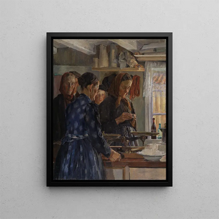 Carl Wilhelmson - The Village Shop.webp