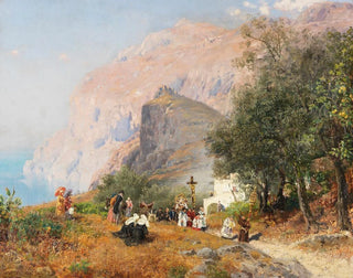 Carl Wuttke - Prozession auf Capri.webp