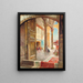 La Grande Mosquée des Omeyyades de Damas - Carl Wuttke — quadro incorniciato alla parete