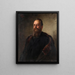 Autoritratto - Carl Zewy — quadro incorniciato alla parete