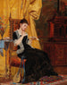 La lettre - Carl Zewy — vista dell’opera