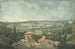 Vista di Parigi dalla terrazza del Pavillon de Brimborion - Carle Vernet — vista dell’opera
