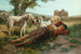 La Sieste des Chevriers - Carlo Ademollo — vista dell’opera