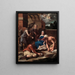 Adorazione dei pastori - Carlo Bononi — quadro incorniciato alla parete