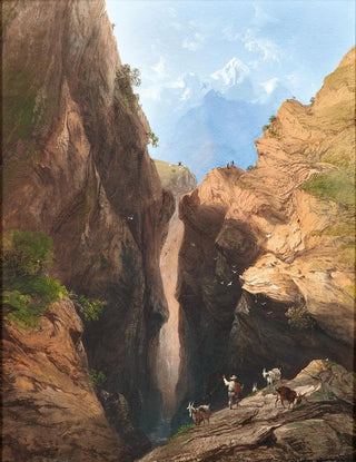Carlo Bossoli - A Goatherd in the Alps.webp