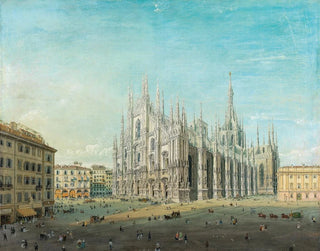 Carlo Bossoli - Piazza del Duomo Milan.webp