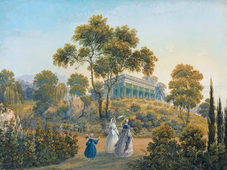 Carlo Bossoli - Seven Views Of Miskhor In The Crimea I.webp