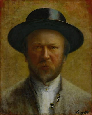 Carlo Bugatti - Portrait Of A Man Traditionally Identified As A SelfPortrait.webp