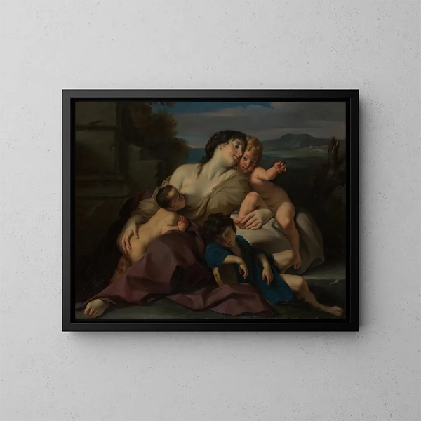 Charité - Carlo Cignani — quadro incorniciato alla parete