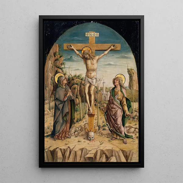 Riproduzione del dipinto La Crucifixion - Carlo Crivelli