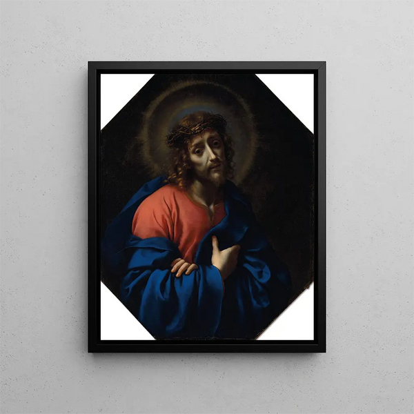 Ecco l'uomo - Carlo Dolci — quadro incorniciato alla parete