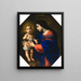 Vergine con Bambino - Carlo Dolci — quadro incorniciato alla parete