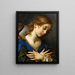 L'Angelo dell'Annunciazione - Carlo Dolci — quadro incorniciato alla parete