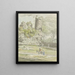 Graf van de Horatii aan de Via Appia - Carlo Labruzzi — quadro incorniciato alla parete