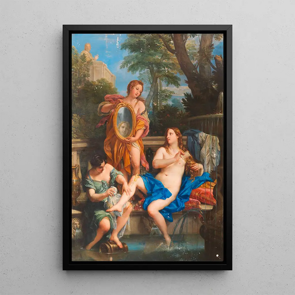Riproduzione del dipinto Bethsabée al bagno - Carlo Maratti