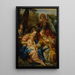 Matrimonio mistico di Santa Caterina d'Alessandria - Carlo Maratti — quadro incorniciato alla parete