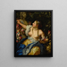 Ritratto di una giovane donna in Flore - Carlo Maratti — quadro incorniciato alla parete