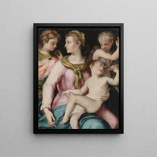 Carlo Portelli - Virgin Child Infant John and Saint Margaret.webp