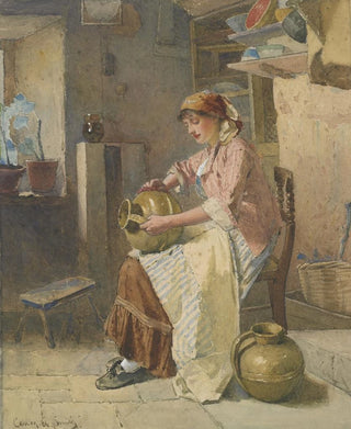 Carlton Alfred Smith - Girl in kitchen.webp