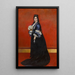 Contessa Rattazzi nata Maria-Laetitia Bonaparte-Wyse - Carolus-Duran — quadro incorniciato alla parete