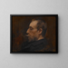 Ritratto di un uomo - Carolus-Duran — quadro incorniciato alla parete
