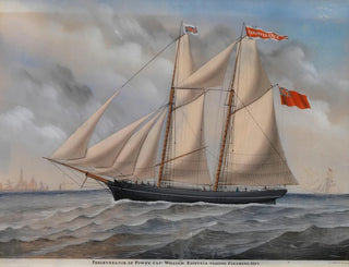 Brig inglese Perseverance di Fowey - Carolus Ludovicus Weyts — vista dell’opera