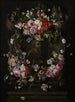 Cartouche con fiori - Carstian Luyckx — vista dell’opera